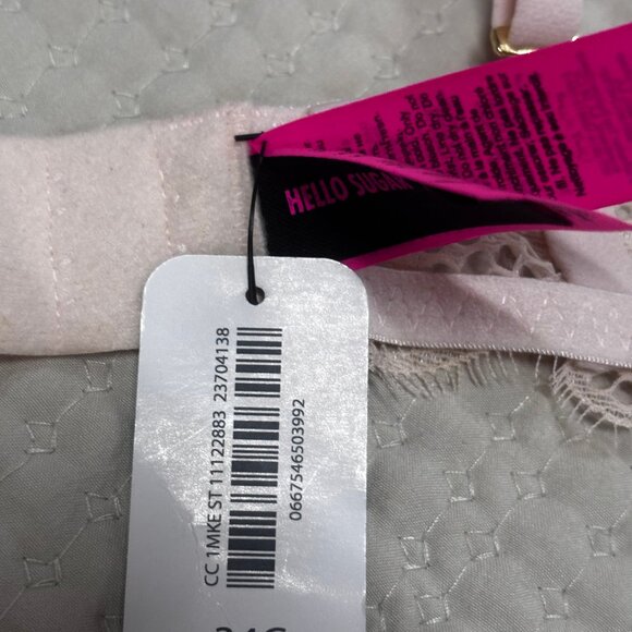 Blush Pink Push Up Bra, 34C NEW with Tag, La Senza - Picture 7 of 11